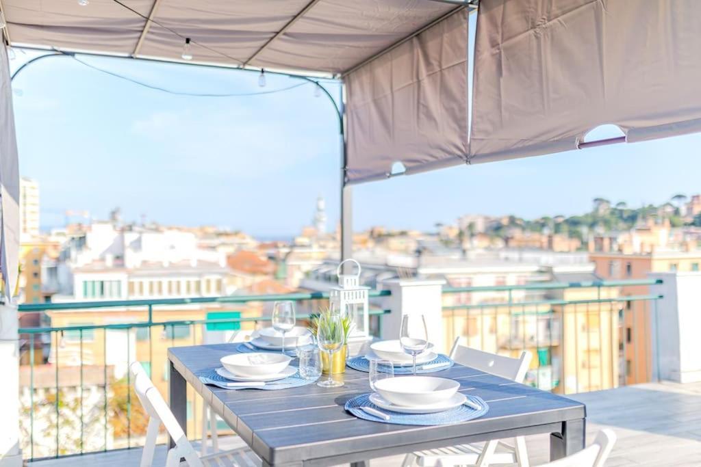 Portofino - Appartamento Vista Mare - Rooftop Terrazzo - In Centro Citta - Free Wifi Rapallo Bagian luar foto