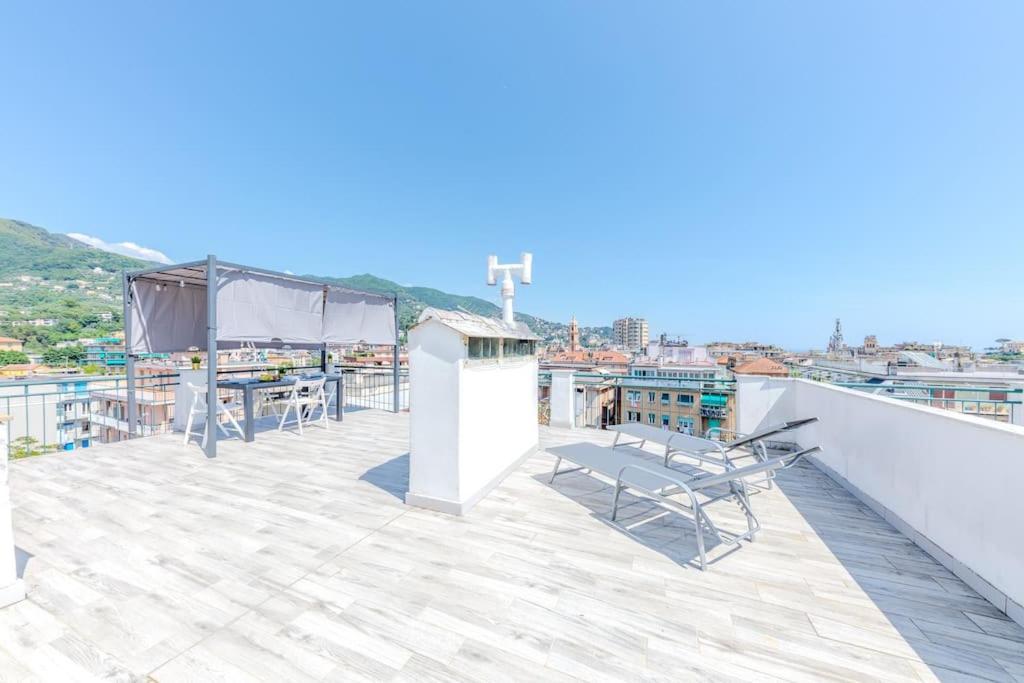 Portofino - Appartamento Vista Mare - Rooftop Terrazzo - In Centro Citta - Free Wifi Rapallo Bagian luar foto